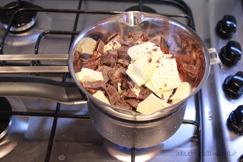 Brownies marmorizzati