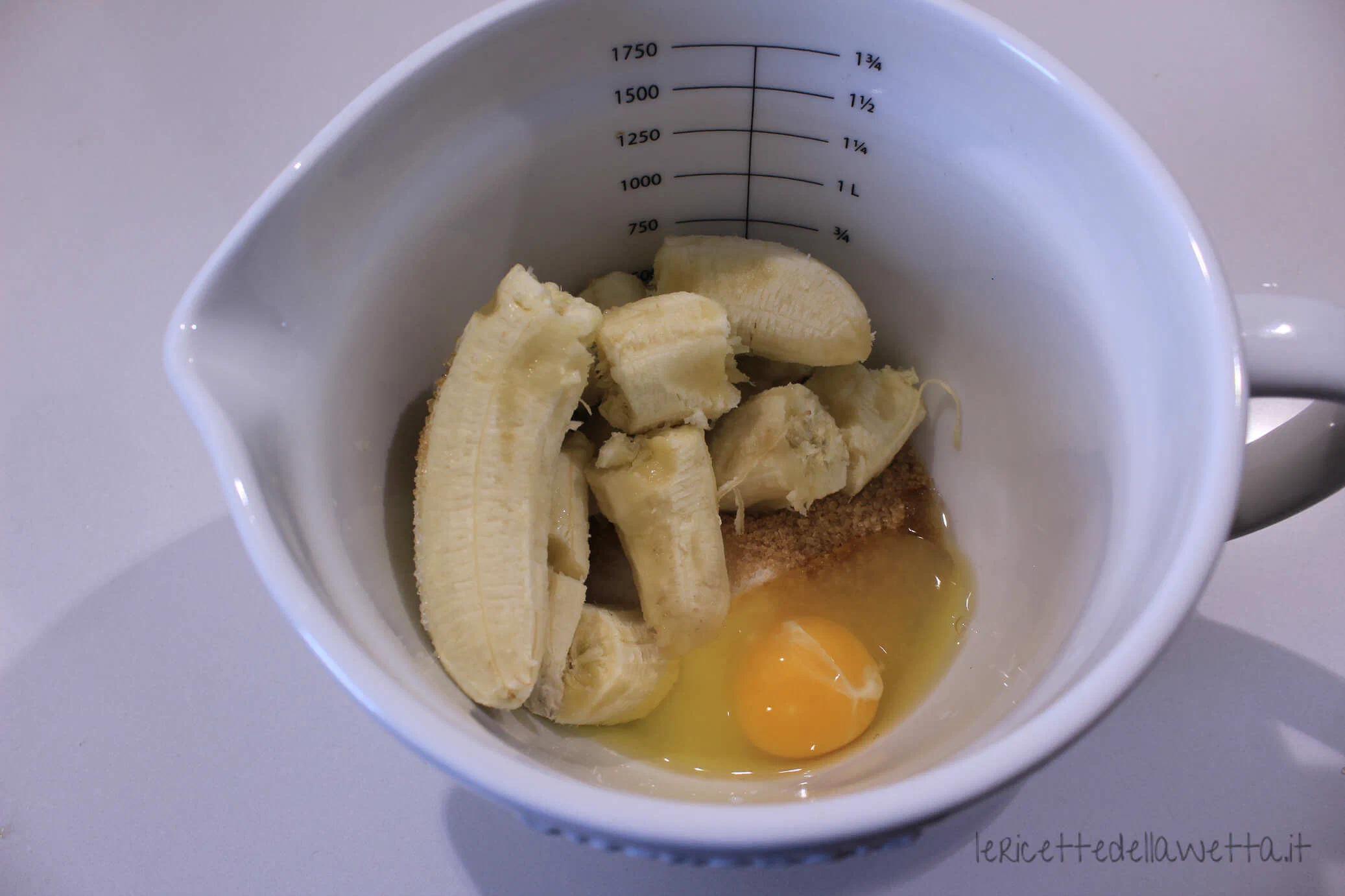 Prep muffin banana noci