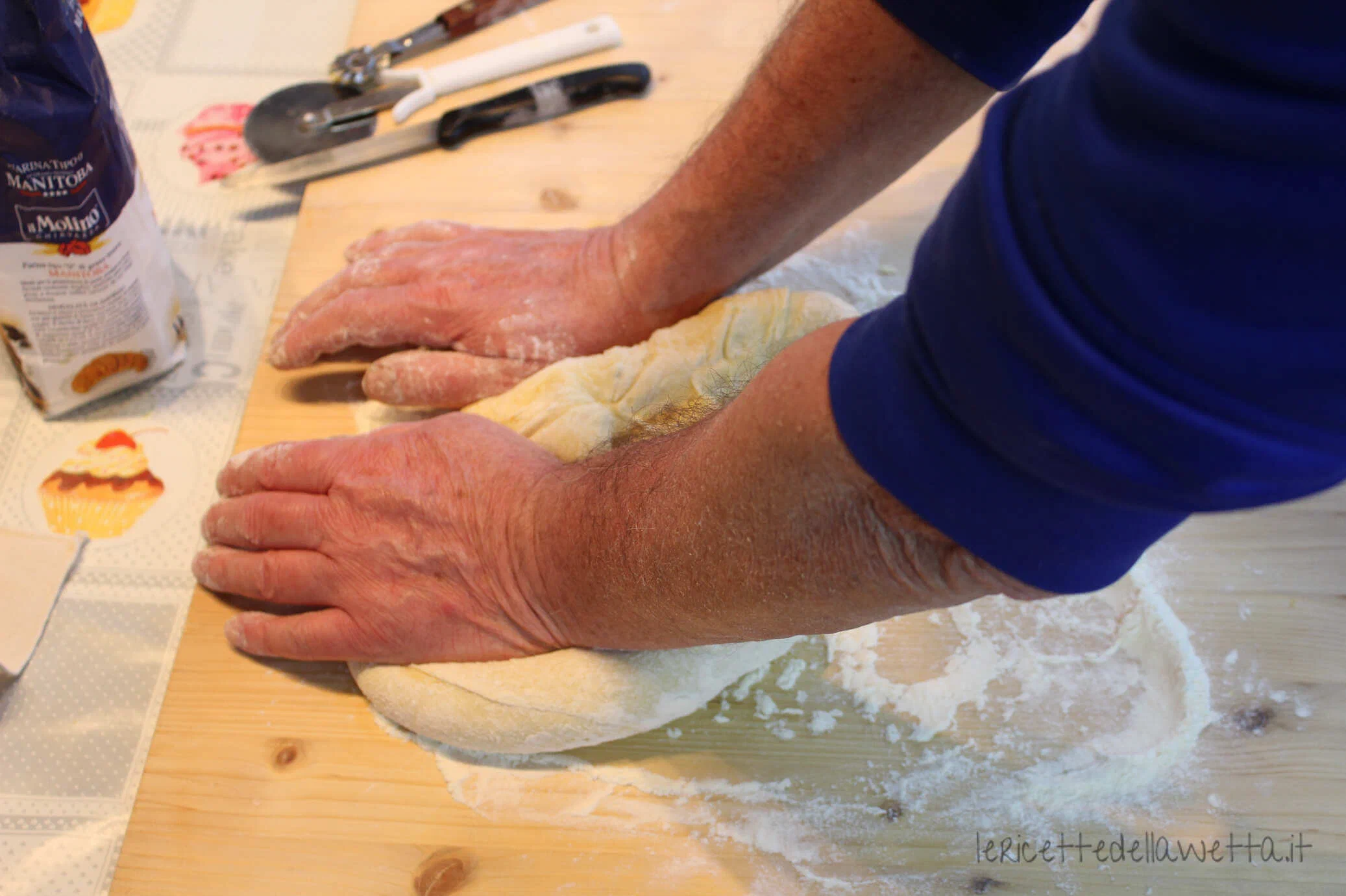 preparazione chiacchiere