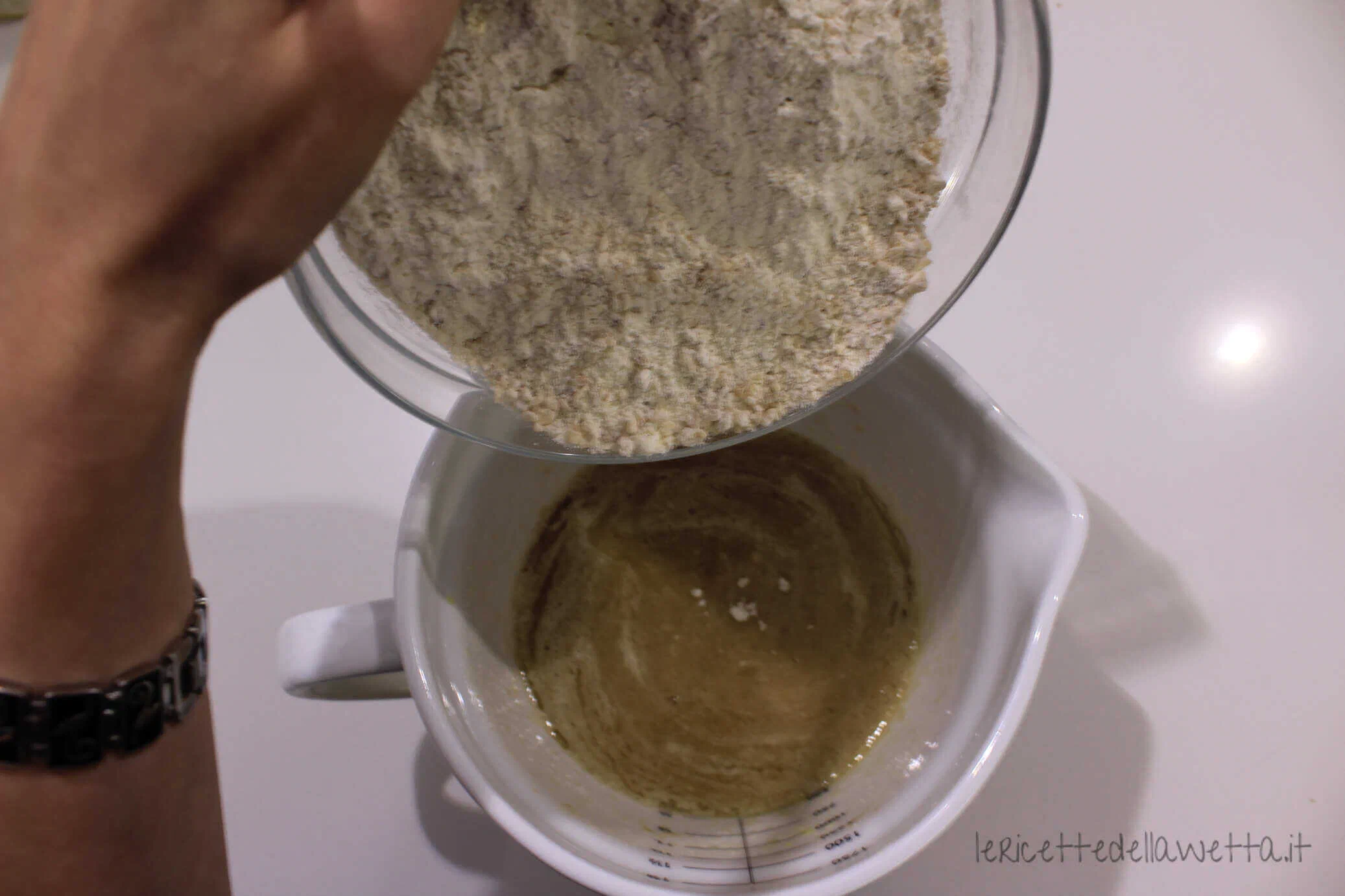 Prep muffin banana noci