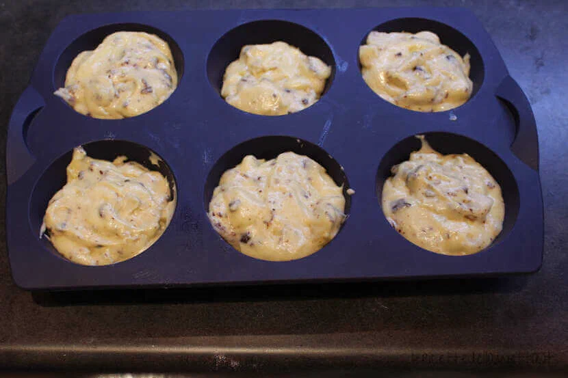 Muffin pera cioccolato