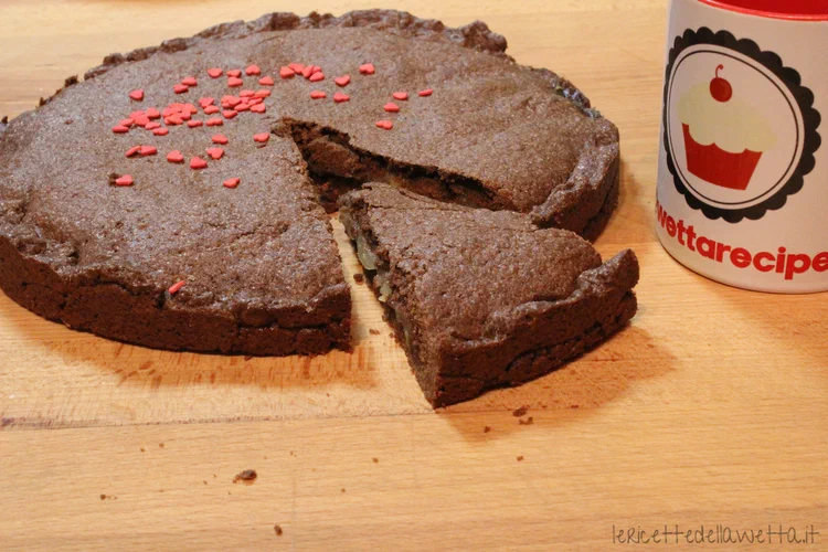 Crostata cioccolato e pere