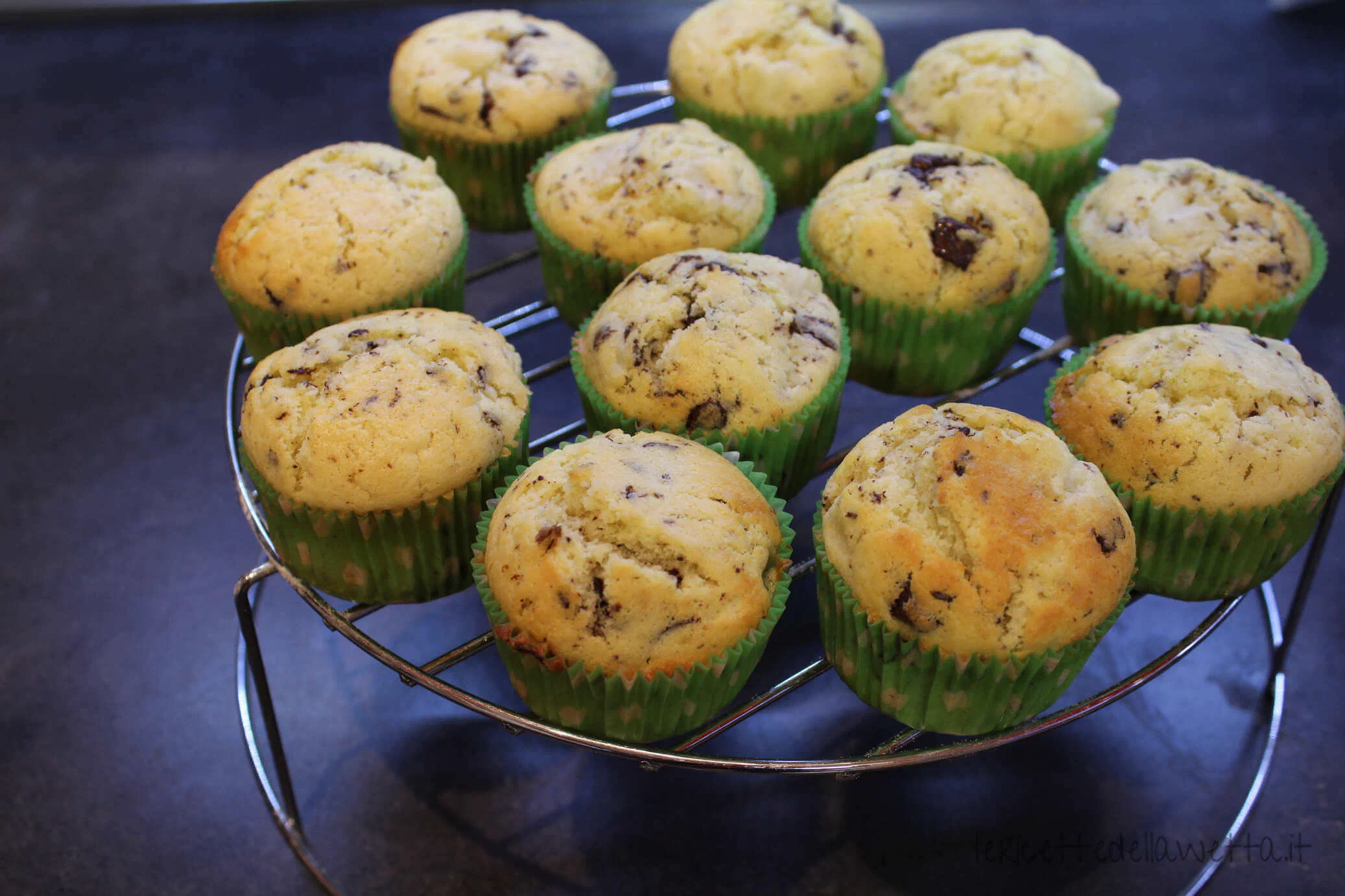 Muffin pera e cioccolato p1
