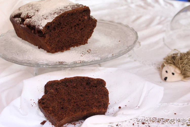 Plumcake cioccolato senza uova e burro