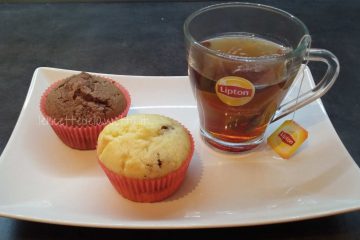 Muffin bigusto ai due cioccolati