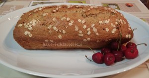 Plumcake farro e avena